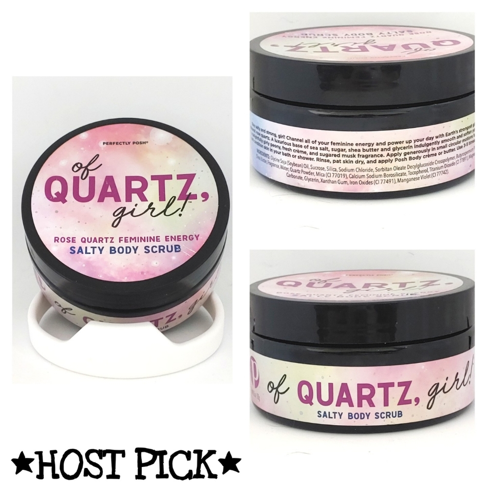 Rose Quartz scrub